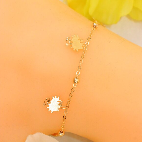 Minimalist Anklet, Sleek & Modern Design, Women’s Fashion, YC110167-A - Picture 1 of 9